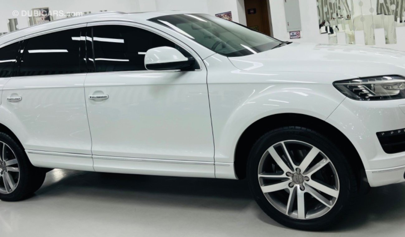 Audi Q7 FSI quattro GCC .. Perfect Condition .. V6 .. Full Options ..