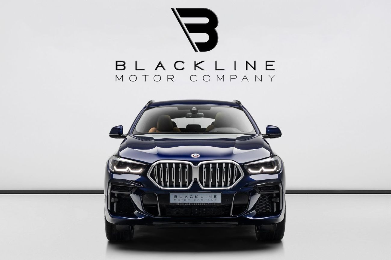 BMW X6 40i M Sport 3.0L 2023 BMW X6 xDrive40i, 2027 BMW Warranty + 2032 BMW Service Contract, Low KMs, GCC