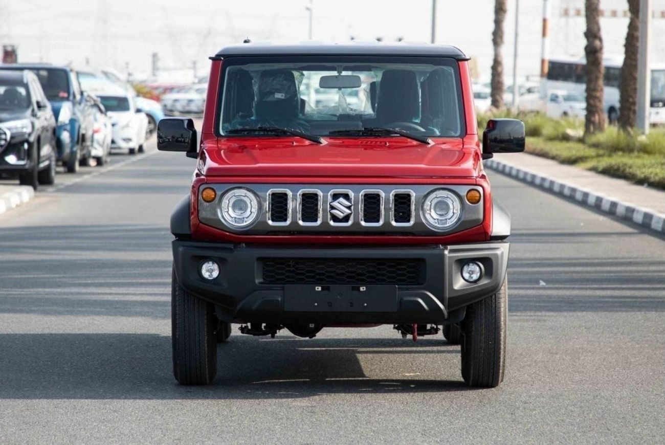 Suzuki Jimny 2024 Suzuki Jimny 1.5 GLX - Sizzling Red + Black inside Black | Export Only