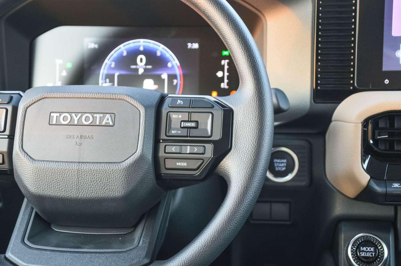 Toyota Prado TOYOTA LAND CRUISER PRADO 2.4L 4WD PETROL SUV 2025 (Inside Beige)