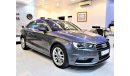 Audi A3 ORIGINAL PAINT ( صبغ وكاله ) Full Service History ( Single Owner!! ) AMAZING Audi A3 1.8 2015 Model!