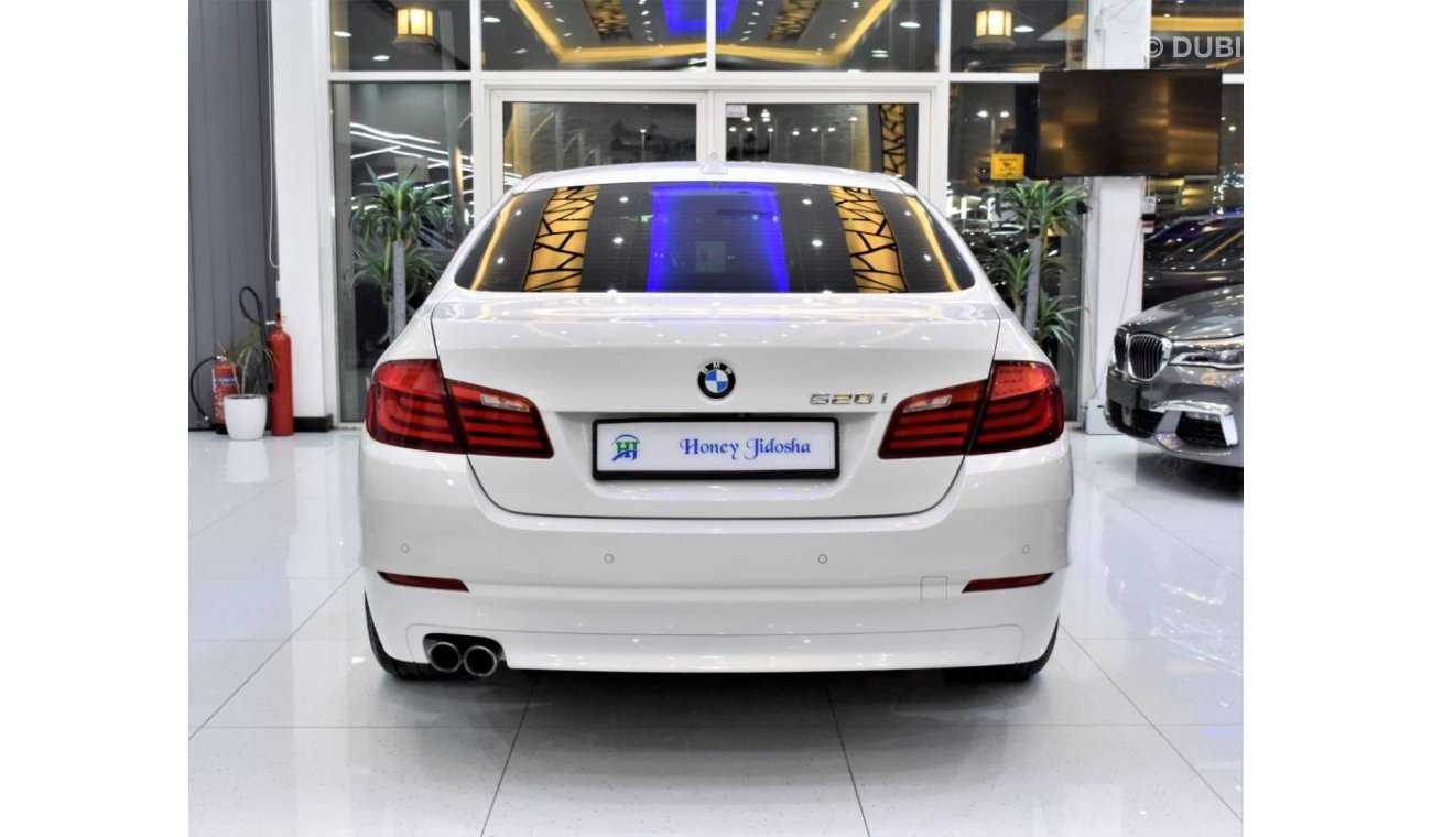 BMW 520i EXCELLENT DEAL for our BMW 520i ( 2013 Model ) in White Color GCC Specs