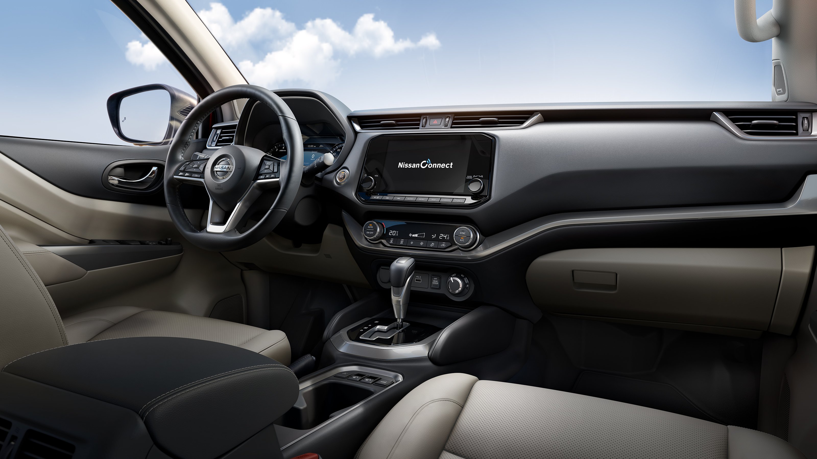 Nissan X-Terra interior - Cockpit