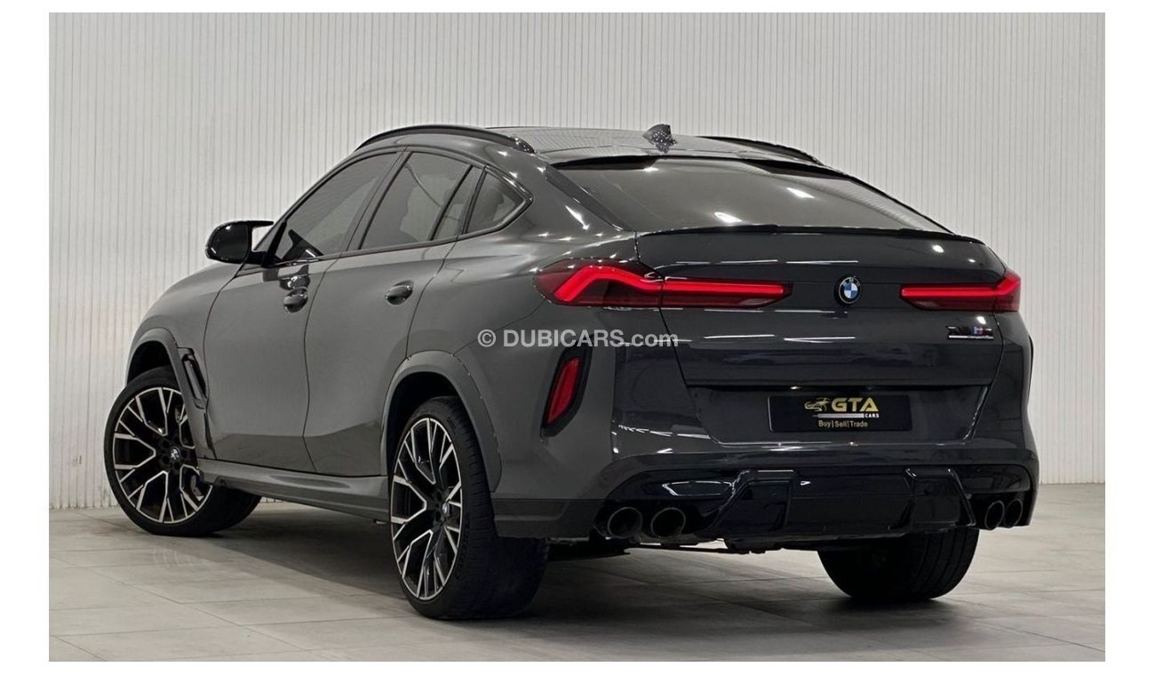 BMW X6M 2021 BMW X6M Competition, February 2024 BMW Warranty + Service Contract, Full Options, GCC