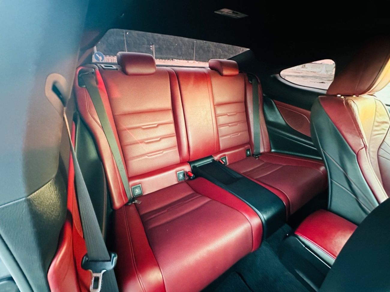 Lexus RC350 F-Sport 3.5L MODEL 2015 GCC CAR PERFECT CONDITION INSIDE AND OUTSIDE FULL OPTION SUN ROOF LEATHER SE