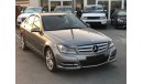 Mercedes-Benz C 300 Mercedes Benz C300 model 2012 GCC car prefect condition full option panoramic roof leather seats bac