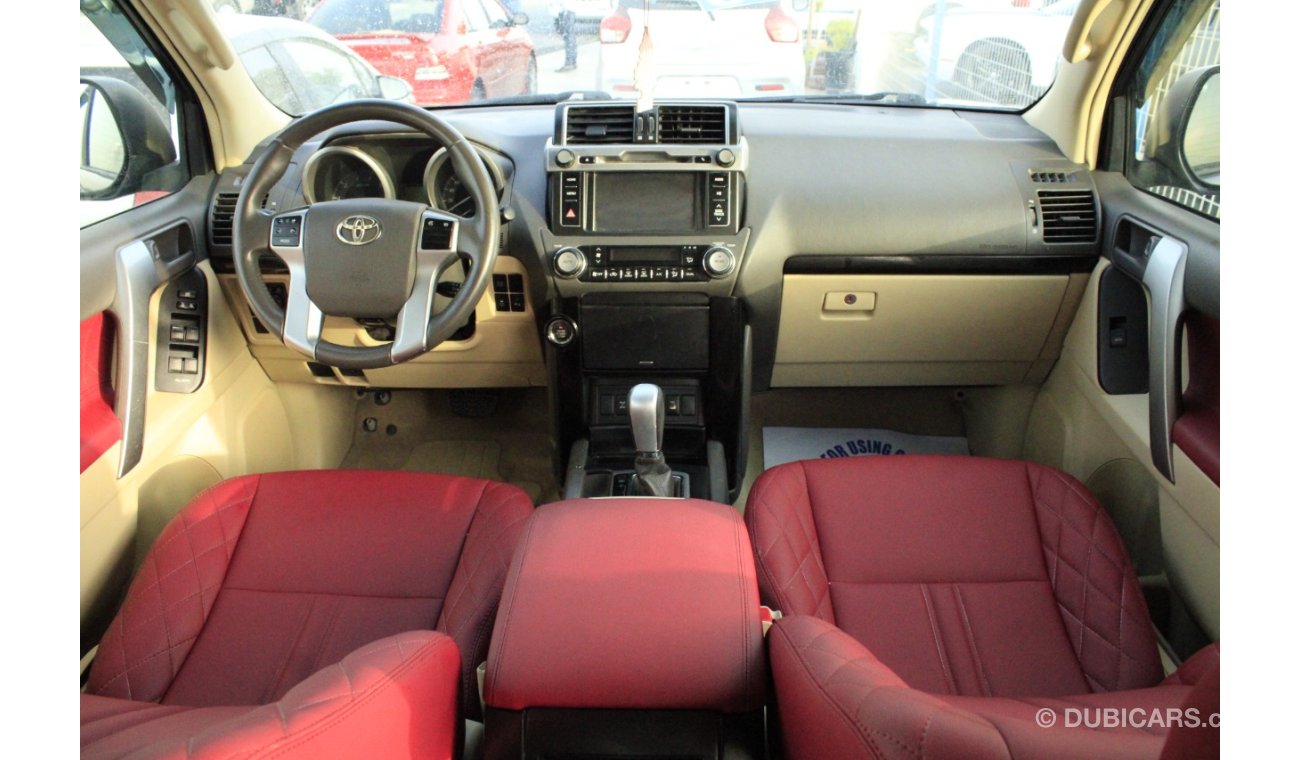 تويوتا برادو 4.0L V6 PETROL, / DVD / LEATHER SEATS / REAR A/C ( LOT # 2044)