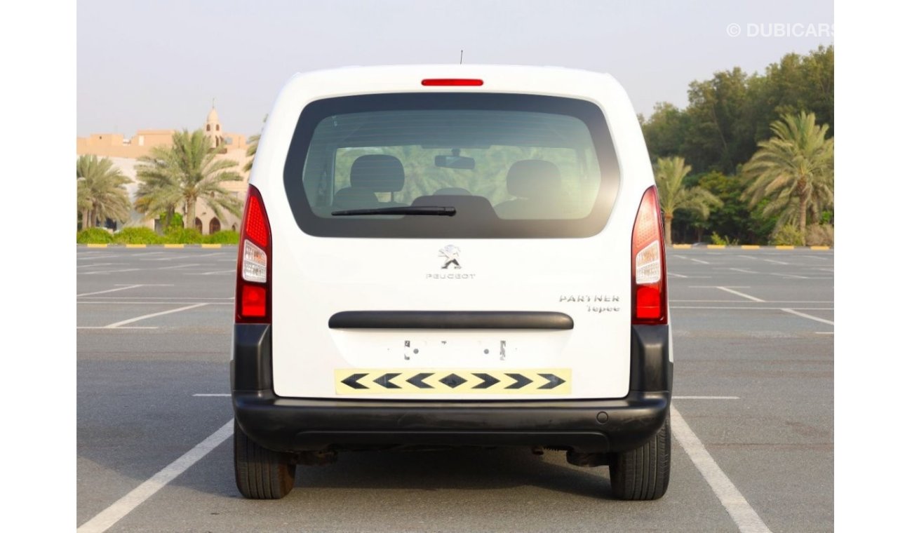 Peugeot Partner Tepee | 5 Seater - Manual - 1.6L | GCC Specs | Excellent Condition