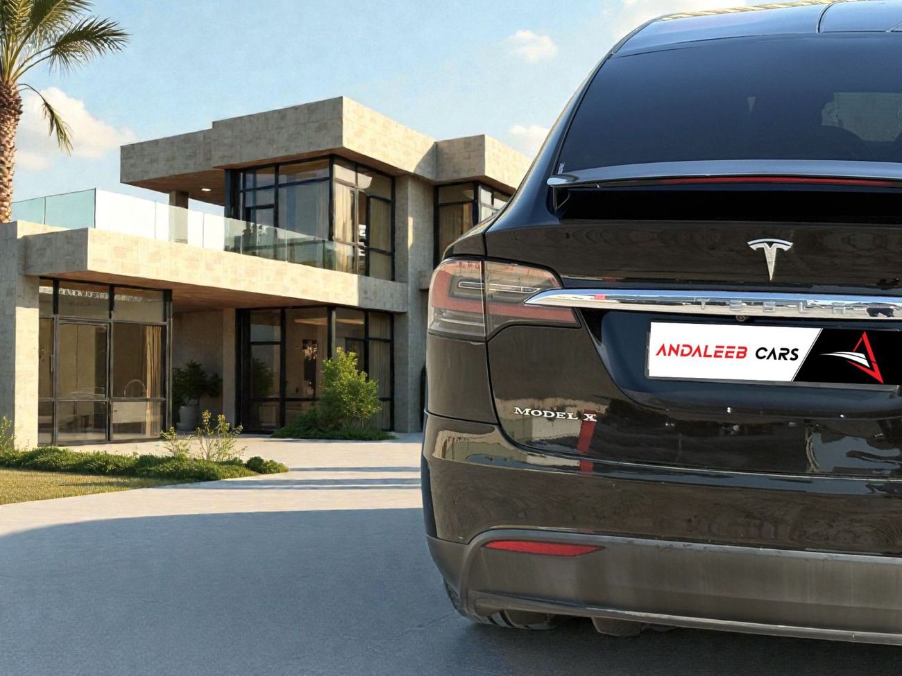 Tesla Model X Long Range (AWD) 75D | 2017 | GCC SPECS | AED 2,480 per month