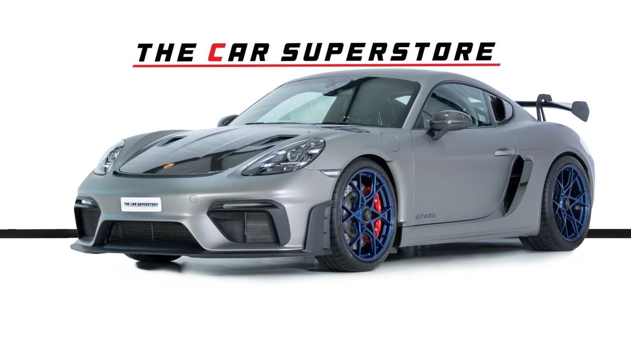بورش كايمان 718 GT4 RS 4.0L (493 HP) A/T