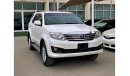 تويوتا فورتونر Toyota Fortuner 2.7cc EXR with alloy wheels, Bluetooth and cruise control