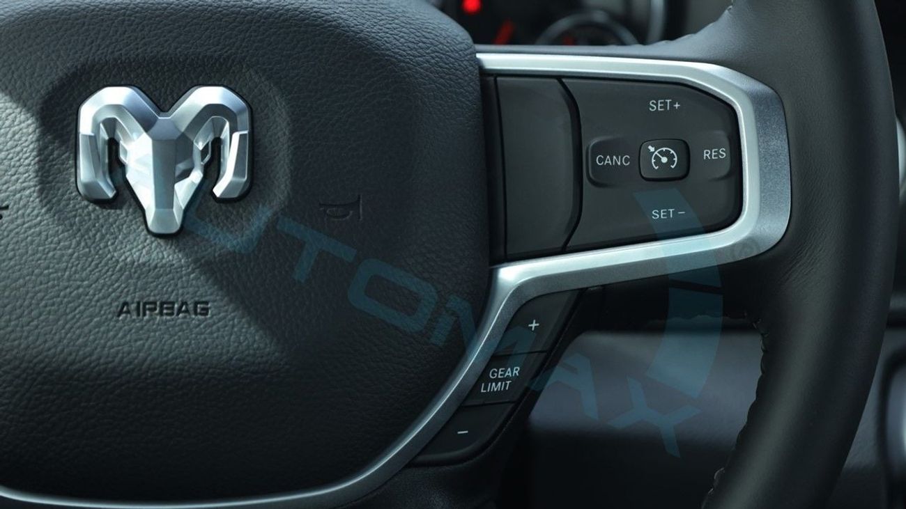 RAM 1500 Bighorn eTorque 3.6L V6 4x4 GCC 0Km With 3 Years Or 100,000 Km Warranty