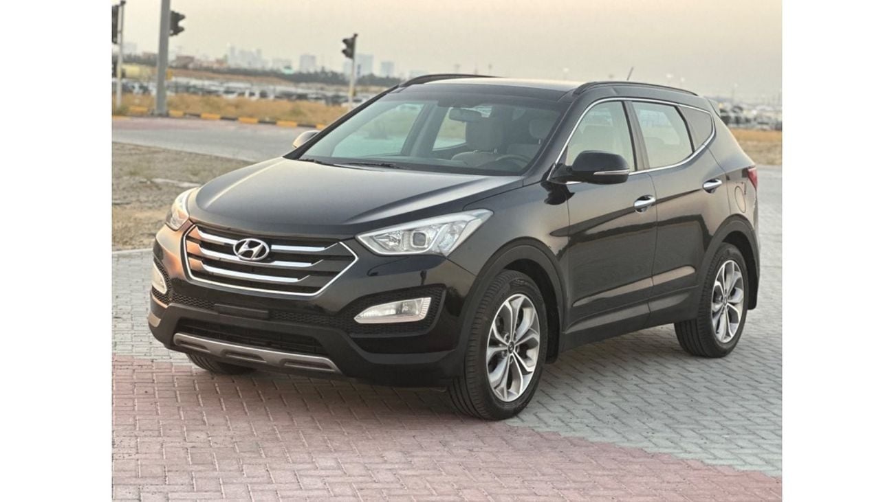 هيونداي سانتا في GLS موديل 2015 خليجي فل مواصفات بانوراما وكراسي جلد ومثبت سرعه