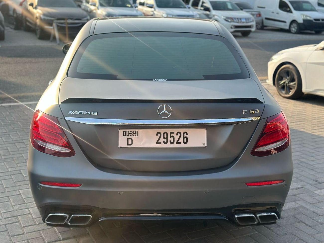 Mercedes-Benz E 63 AMG MERCEDES E63 4.0L