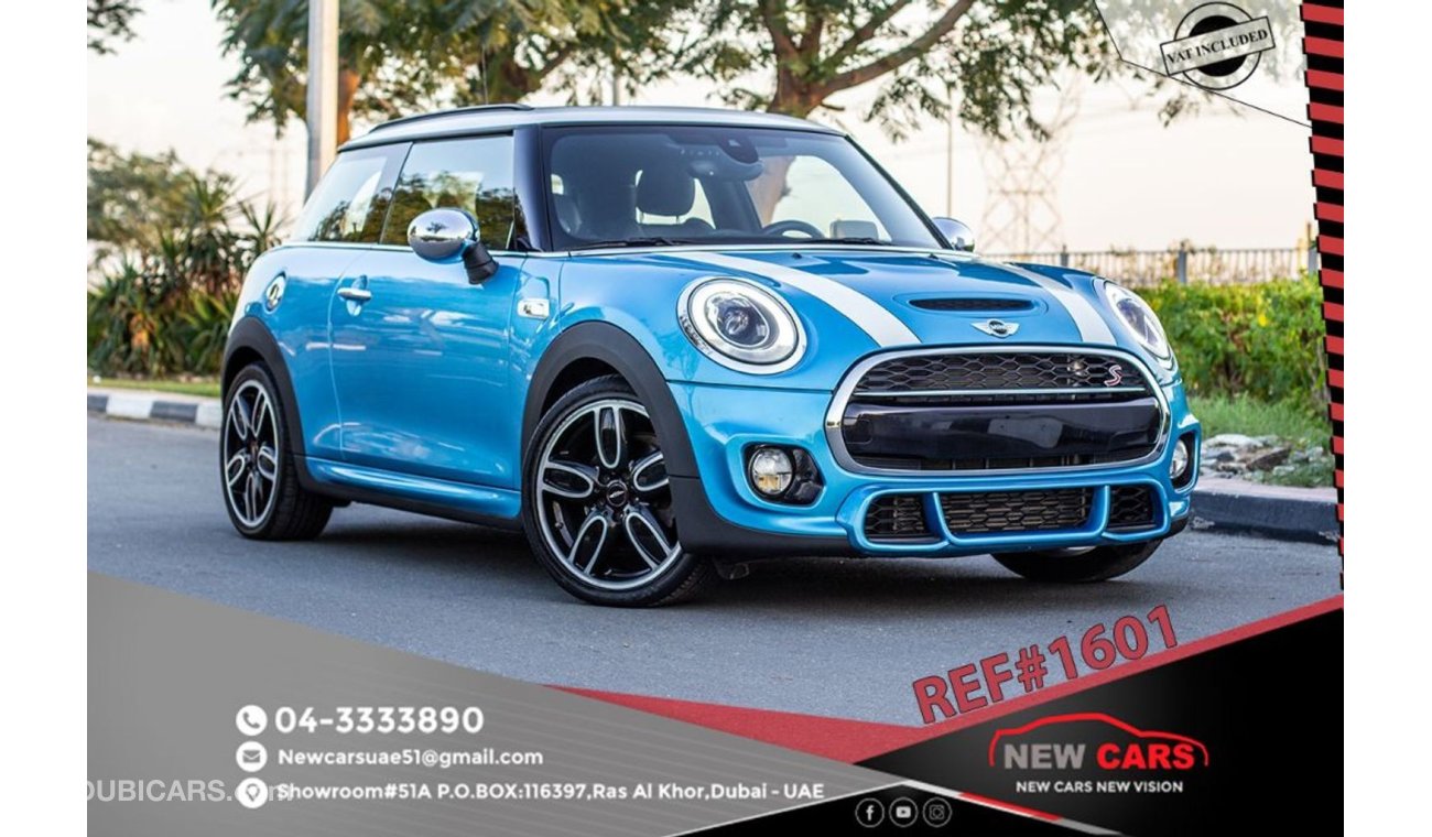 Mini Cooper S MINI COOPER S - 2017 - GCC - 15500 AED/MONTHLY - DEALER WARRANT TIL 200000KM