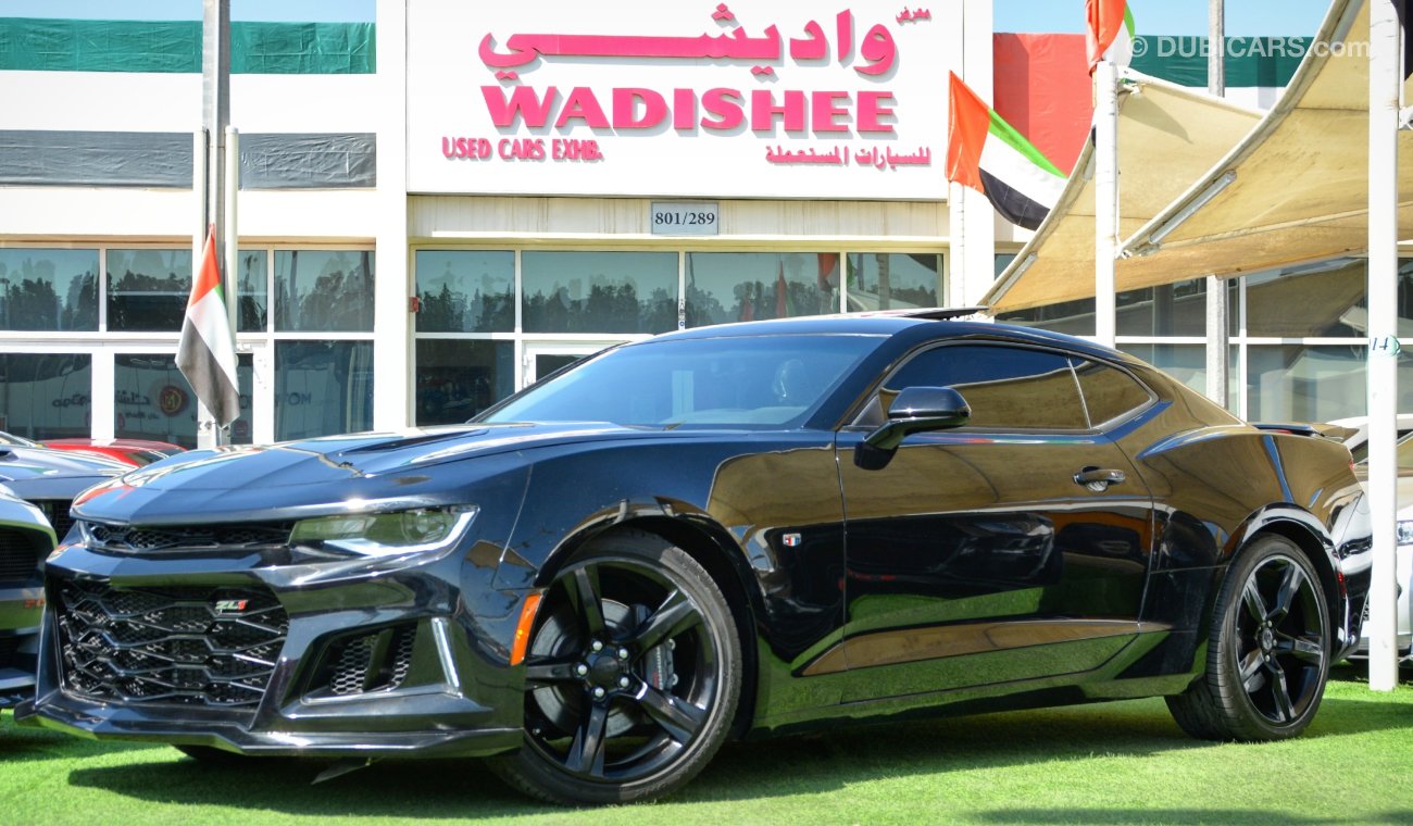 شيفروليه كامارو Chevrolet Camaro SS V8 2017/ ZL1 Kit/Sun Roof/Leather Seats/ Very Good Condition