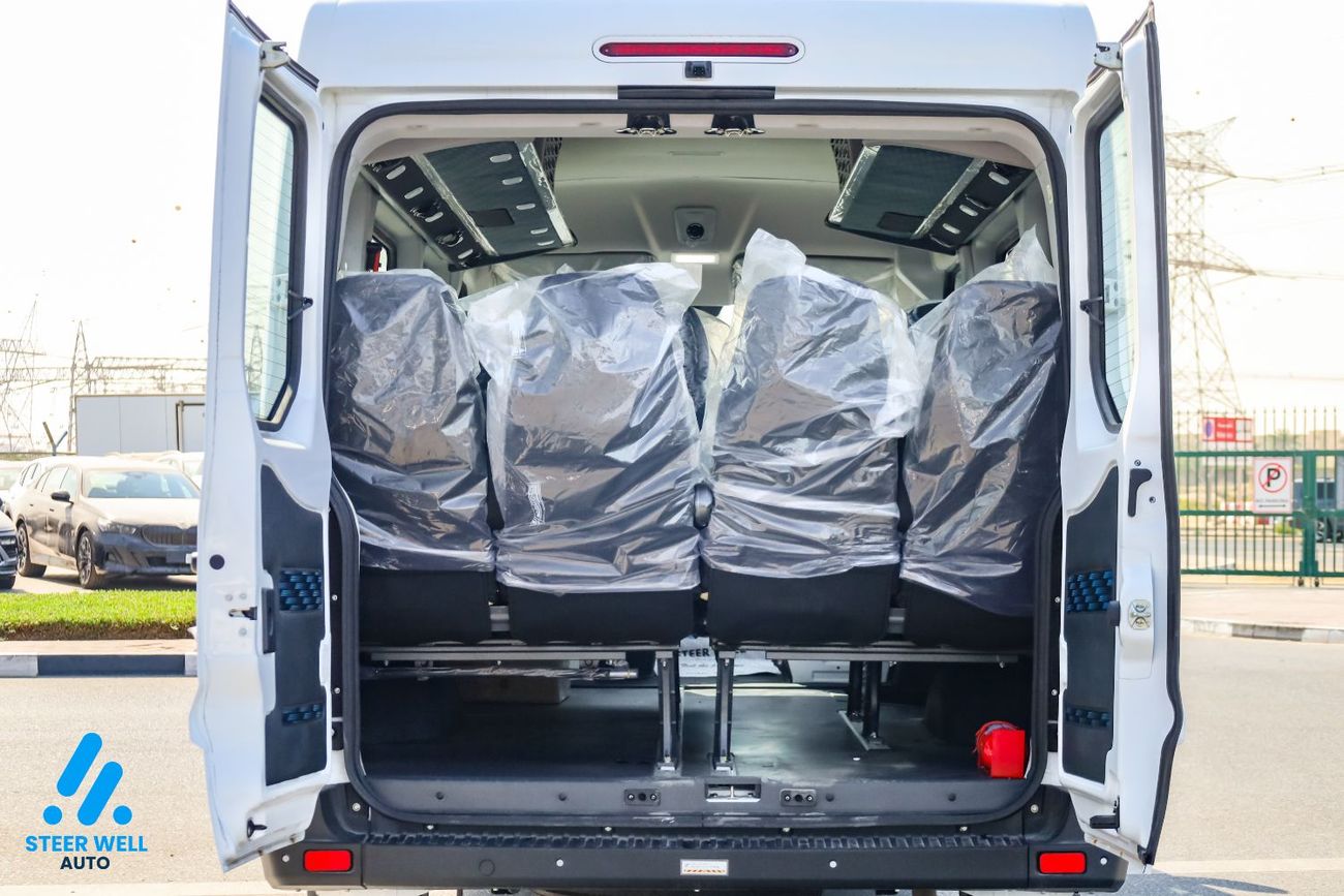 فورس أوربانيا 2026 GCC Specs | 14-Seater | 2.6L Turbo DSL |  High Roof | 5 Speed MT | Passenger Van | For Export