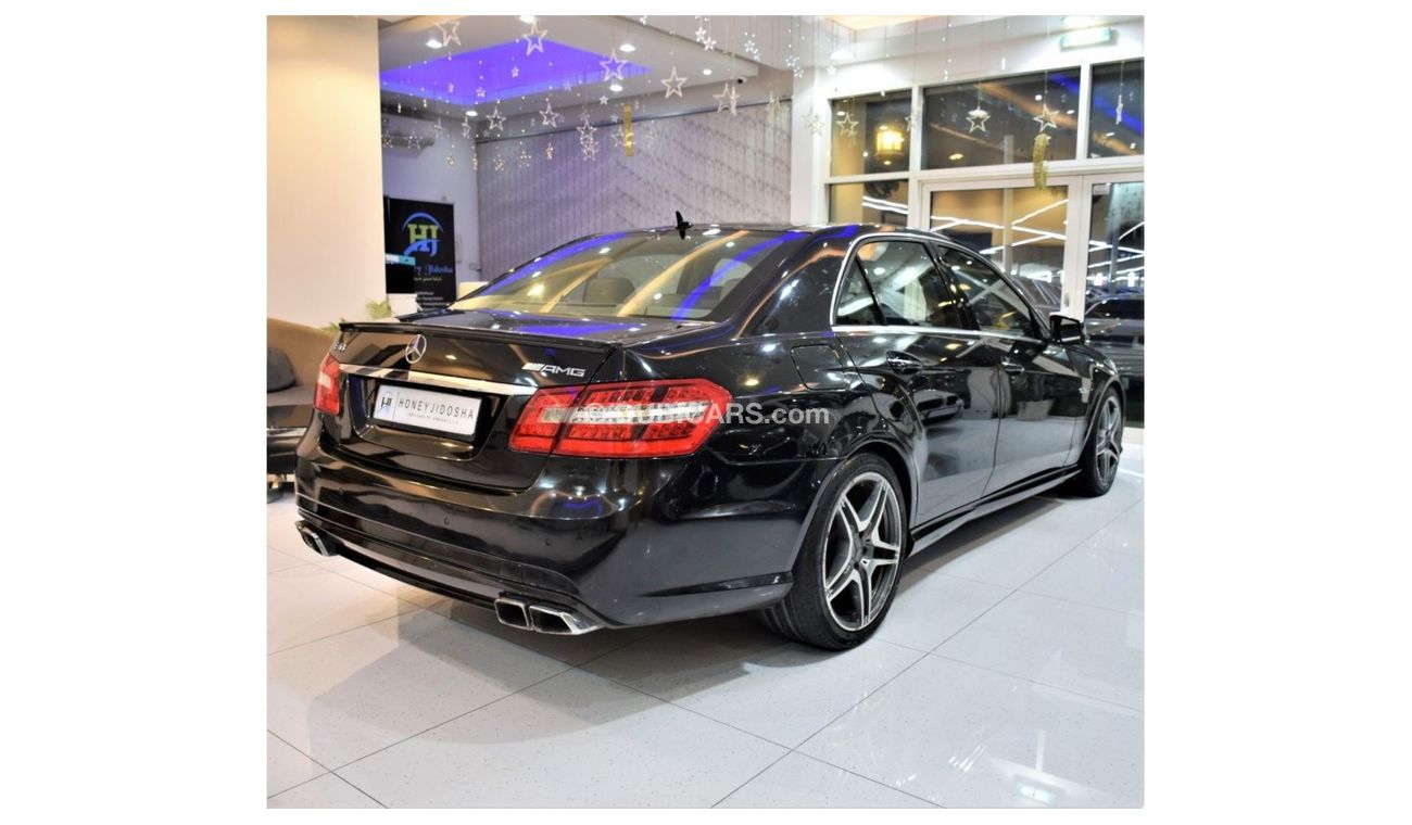 Mercedes-Benz E 63 AMG Mercedes Benz E63 AMG 2010 Model!! in Black Color! GCC