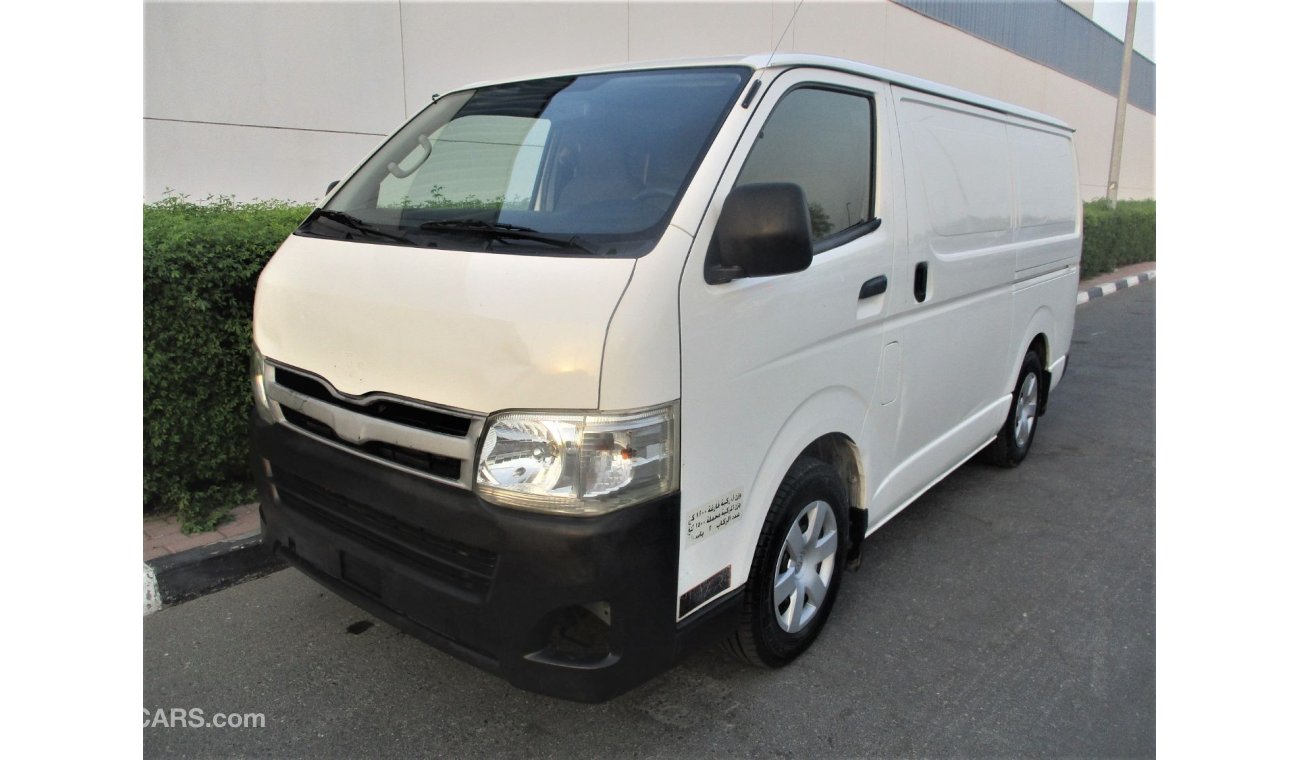 Toyota Hiace TOYOTA HAIC 2013 DELIVERY VAN