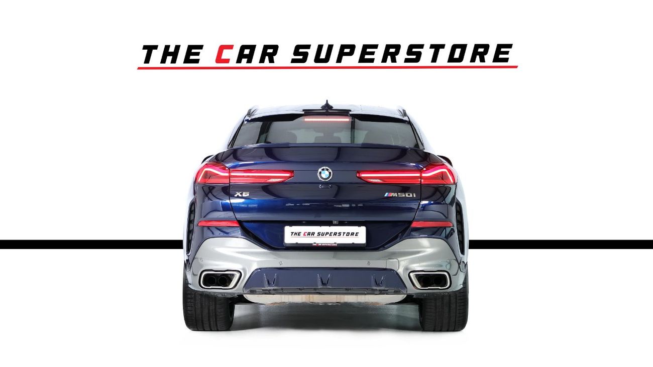 BMW X6 M50i 4.4L GCC-High Specifications-AGMC Warranty Service contract till 09/2026-M Sport Package