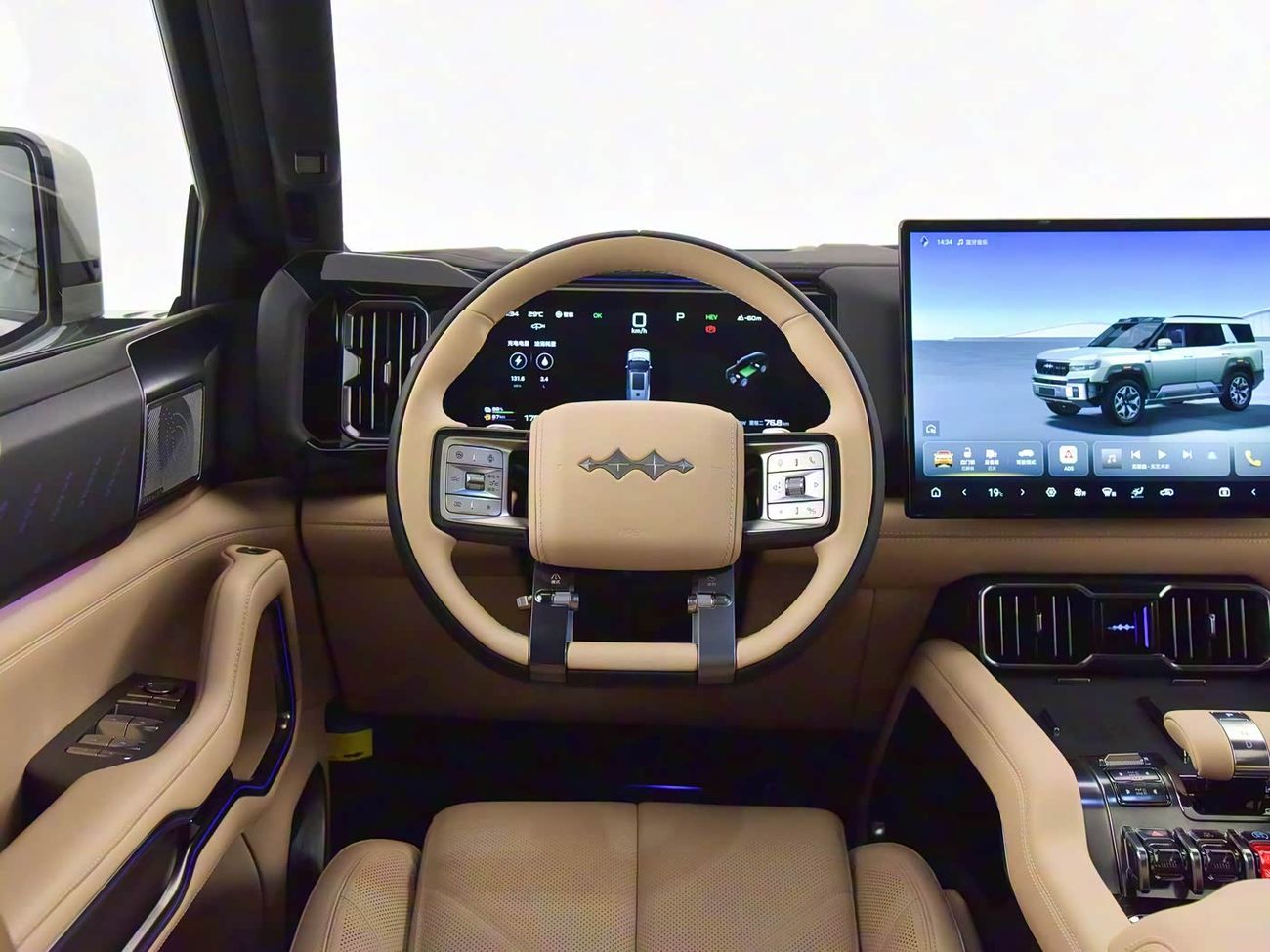 BYD Leopard 8 Smart and Brave Flagship Edition (6 Seats) 21-inch Rims with Tow Hook | 2025 | Ready Stock Limited Q