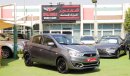 Mitsubishi Mirage Imported  - Super Clean - Warranty Gear Engine Chassis- Free passing - 350 AED monthly