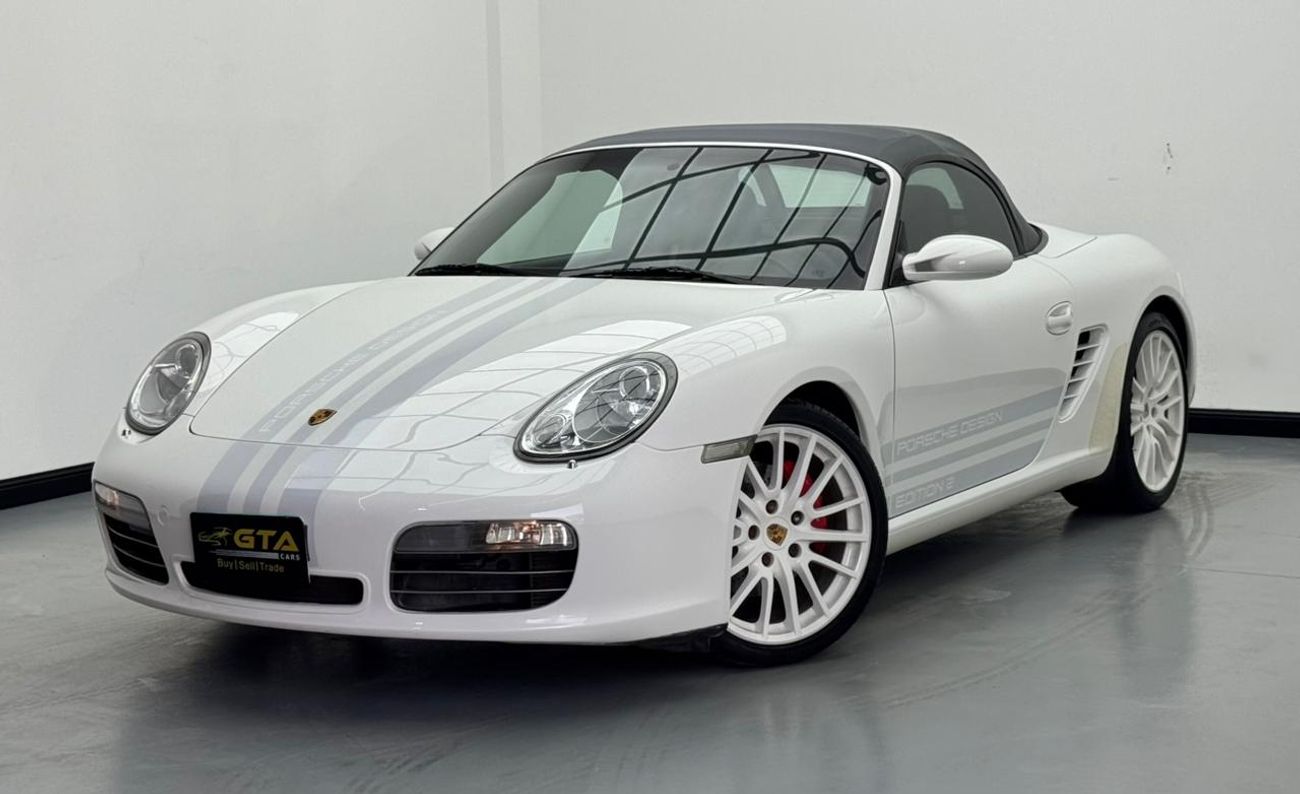 Porsche 718 Boxster 2008 Porsche Boxster design edition 2, Full Porsche Service History, Excellent Condition, GCC