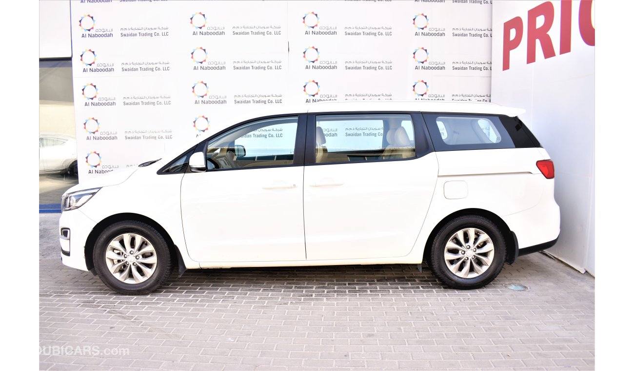 Kia Carnival AED 1762 PM | 3.3L LX V6 GCC WARRANTY