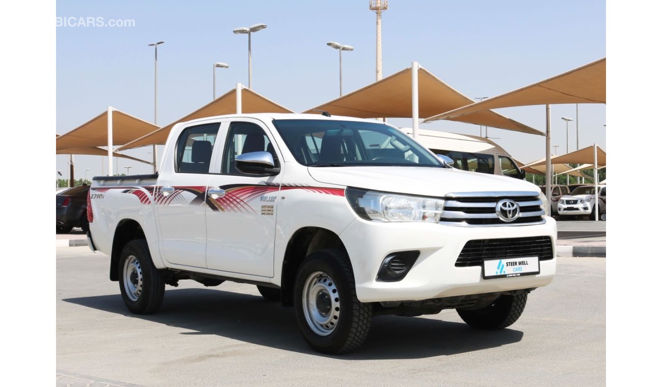 تويوتا هيلوكس 2016 | HILUX | 2.7  VVTI - XL WITH GCC SPECS AND EXCELLENT CONDITION