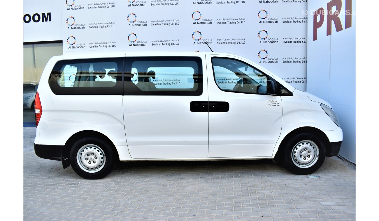 Hyundai H-1 2.4L 9STR 2016 MODEL GCC SPECS STARTING FROM 45,900 DHS