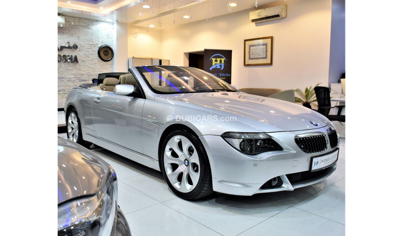 BMW 650i PERFECT CONDITION! BMW 650i 2006 Model!! in Silver Color! GCC Specs