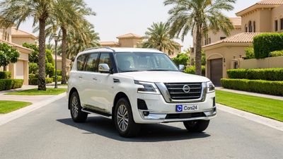 Nissan Patrol SE PLATINUM CITY 2021 | AED 2191/Month | 0 DP | 30 Day Return | Warranty | Service History