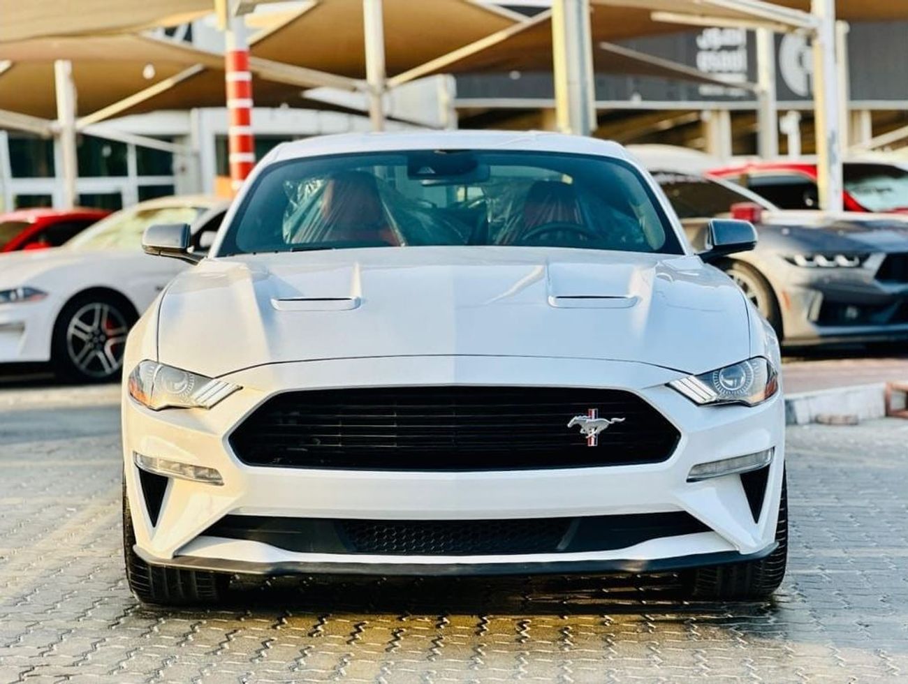 Ford Mustang EcoBoost 2.3L Convertible A/T | Monthly AED 1760/- | 0% DP | Digital Cluster | # 00896
