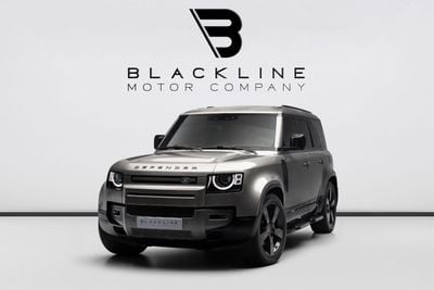 Land Rover Defender 110 HSE P400 BUY NOW, PAY 2027 | THE BLACKLINE STANDARD | 2029 Land Rover Warranty + Service Contract, GCC