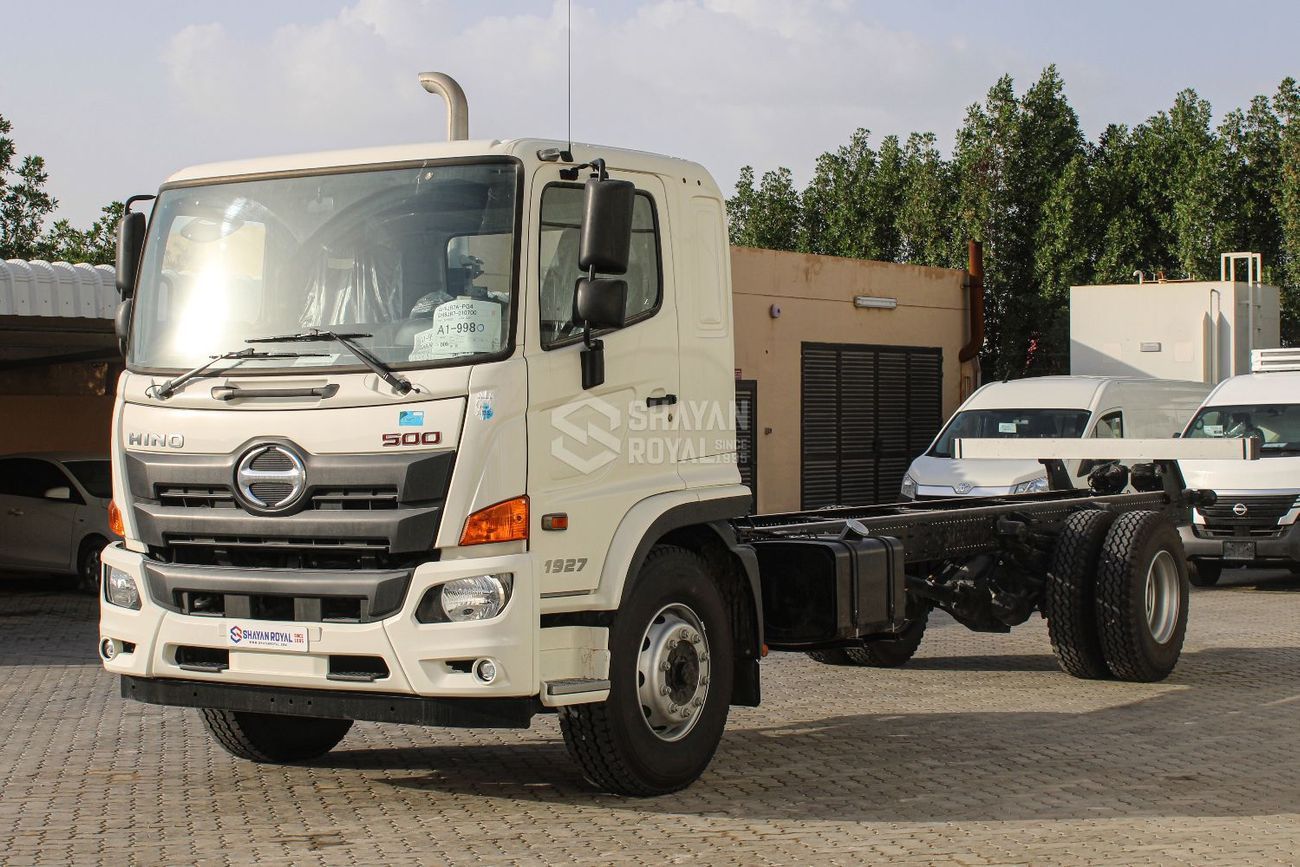 هينو 500  GH 1927 TRUCK CHASSIS 13.5T PAYLOAD 7.7L DIESEL MT EURO 4 2025MY