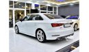 Audi S3 EXCELLENT DEAL for our Audi S3 TFSi ( 2016 Model ) in White Color GCC Specs