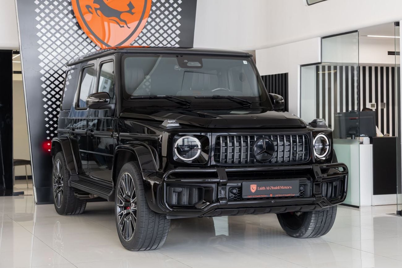 مرسيدس بنز G 63 AMG STD Mercedes-Benz G 63 AMG | 2025 | Japanese Specs | Low Mileage | 4.0L V8 Biturbo