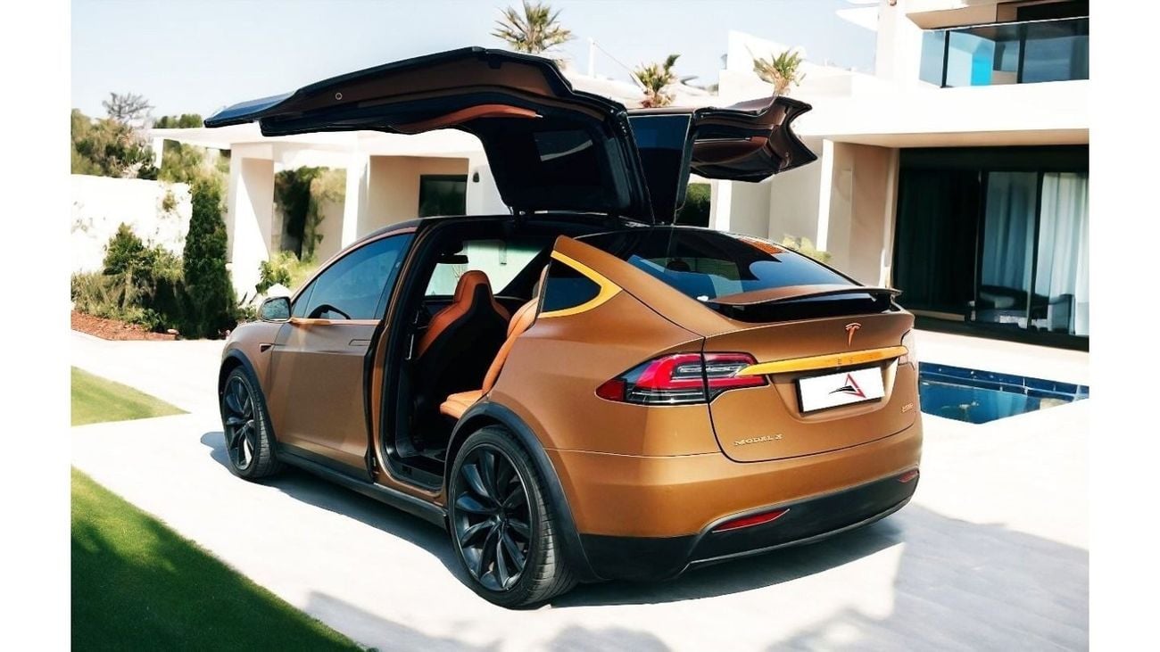 Tesla Model X AED 2480 PM | TESLA MODEL X100D 2017 | GCC | FIRST OWNER | Full Service History | No Accidents