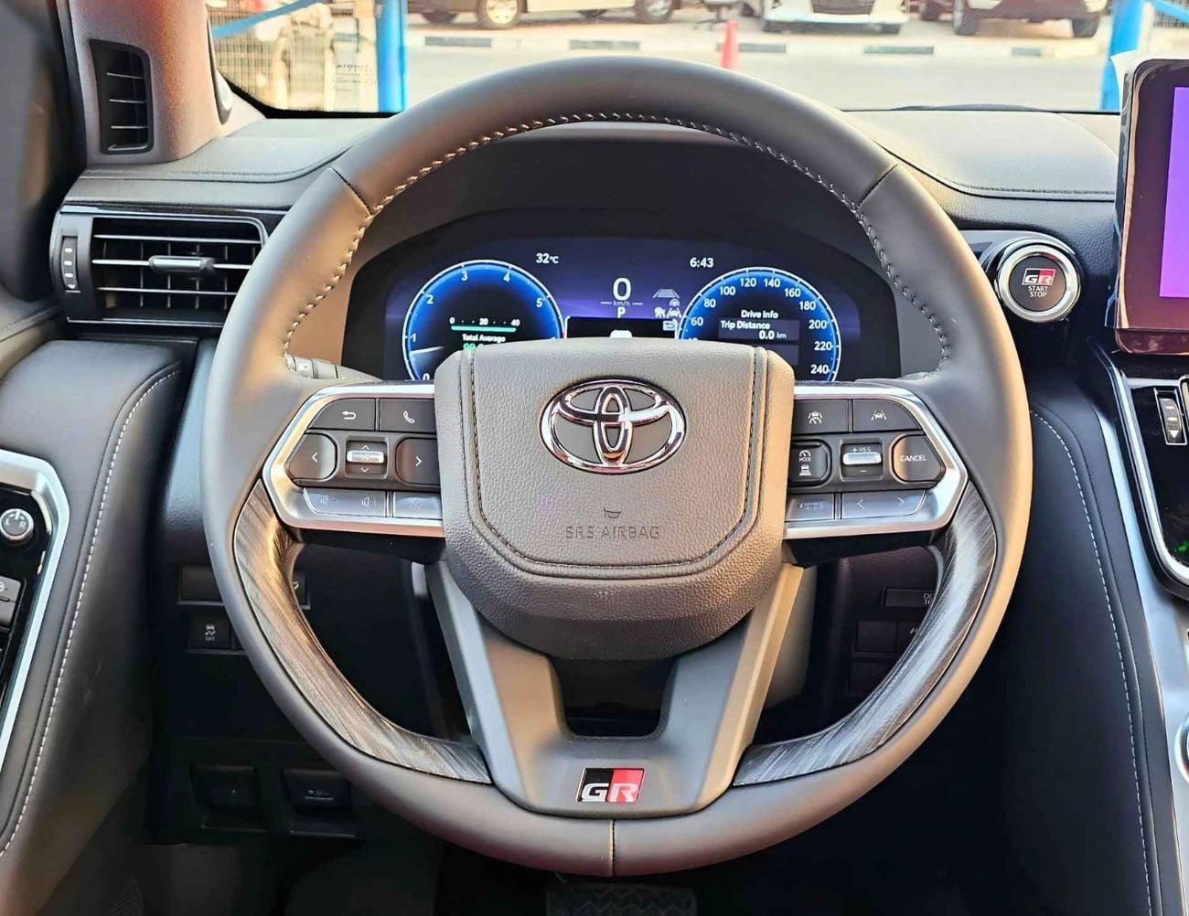 تويوتا لاند كروزر GR SPORT TWIN TURBO | 3.5L PETROL V6 / RADAR / 360*CAMERA / LEATHER WITH MEMORY SEAT (CODE#LC3GRH)