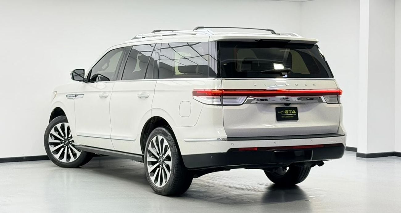 Lincoln Navigator 2024 Lincoln Navigator Reserve, 2030 Lincoln Warranty + Service Pack, Low Km, 8 Seater, GCC