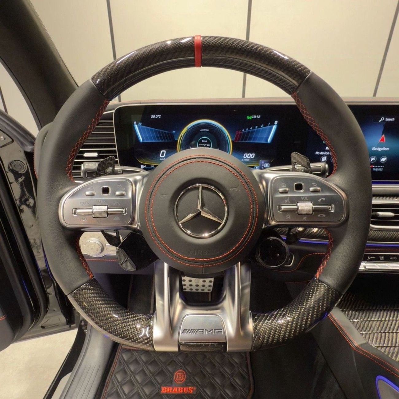 مرسيدس بنز GLS 63 AMG BRABUS Mercedes-Benz GLS 63 AMG 2023 مواصفات الأوروبية