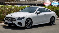 مرسيدس بنز E200 كوبيه مرسيدس بنز E200 كوبيه  AMG 2021 خليجية 0Km مع ضمان سنتين مفتوح الكيلو من EMC