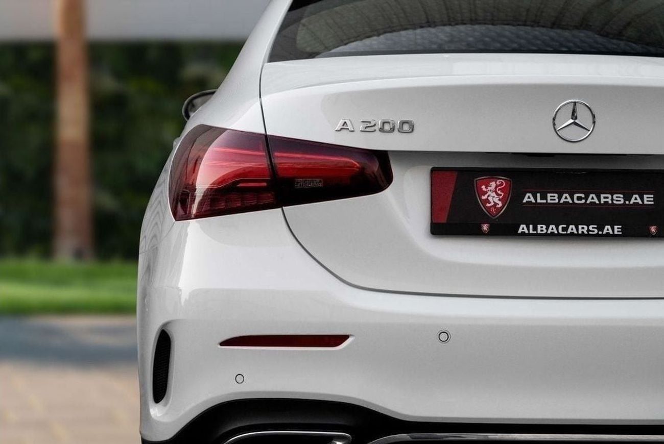 مرسيدس بنز A 200 | 3,427 P.M  | 0% Downpayment | Agency Warranty!