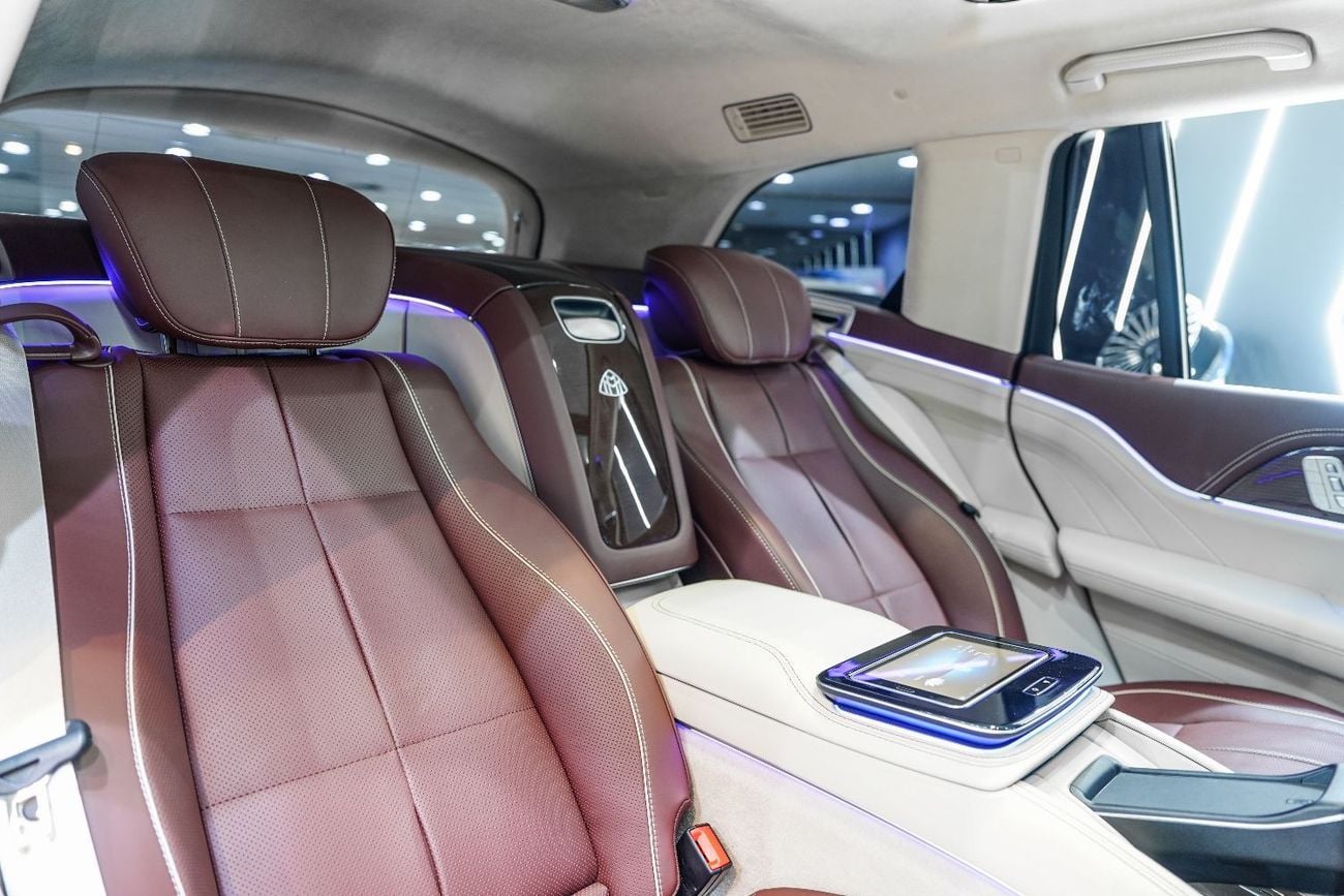 مرسيدس مايباخ gls600 مايباخ Executive Rear Seat Package PLUS, Two-Tone Interior, EMC Warranty + Service!!