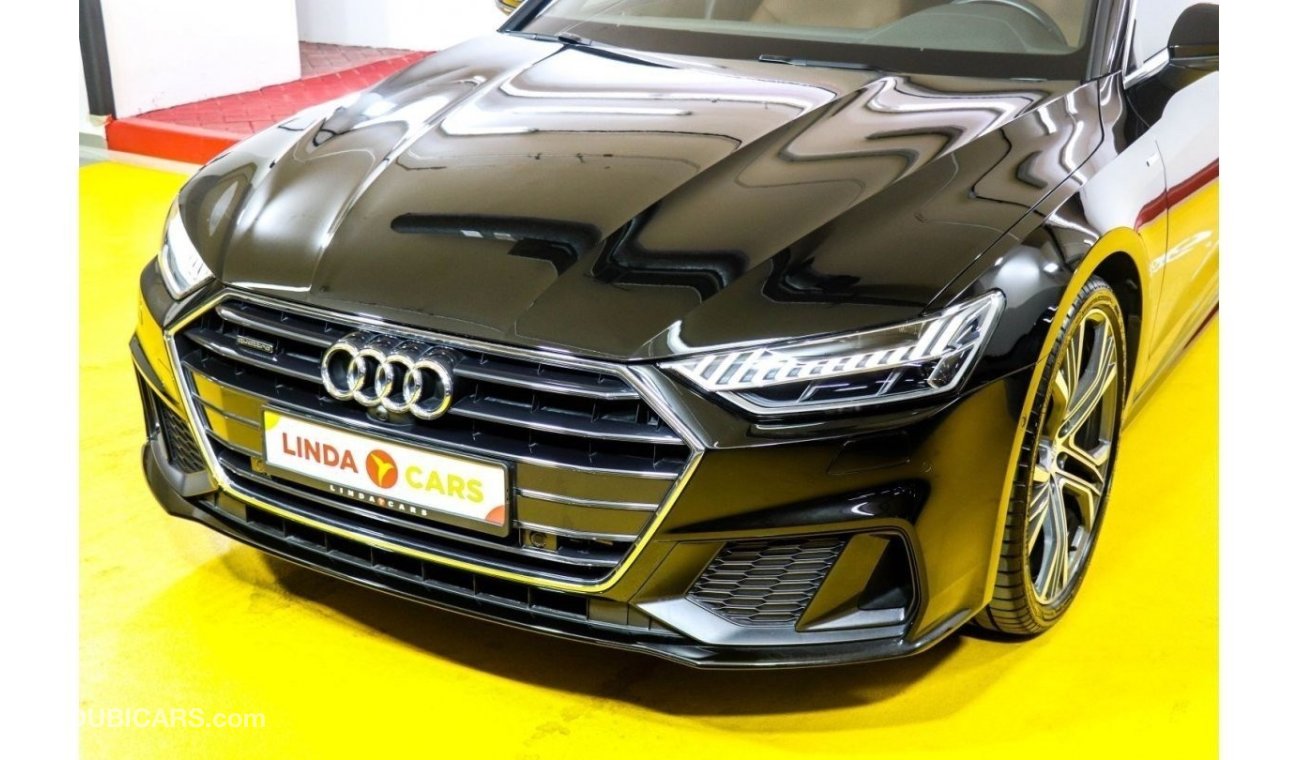 Audi A7 RESERVED ||| Audi A7 S-Line 55 TFSI 2019 GCC under Agency Warranty with Flexible Down-Payment.