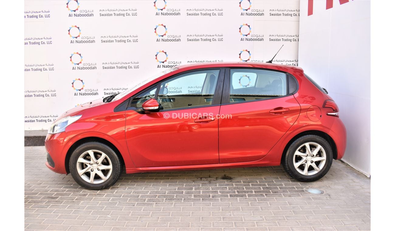 Peugeot 208 AED 429 PM | 1.6L ACTIVE GCC DEALER WARRANTY