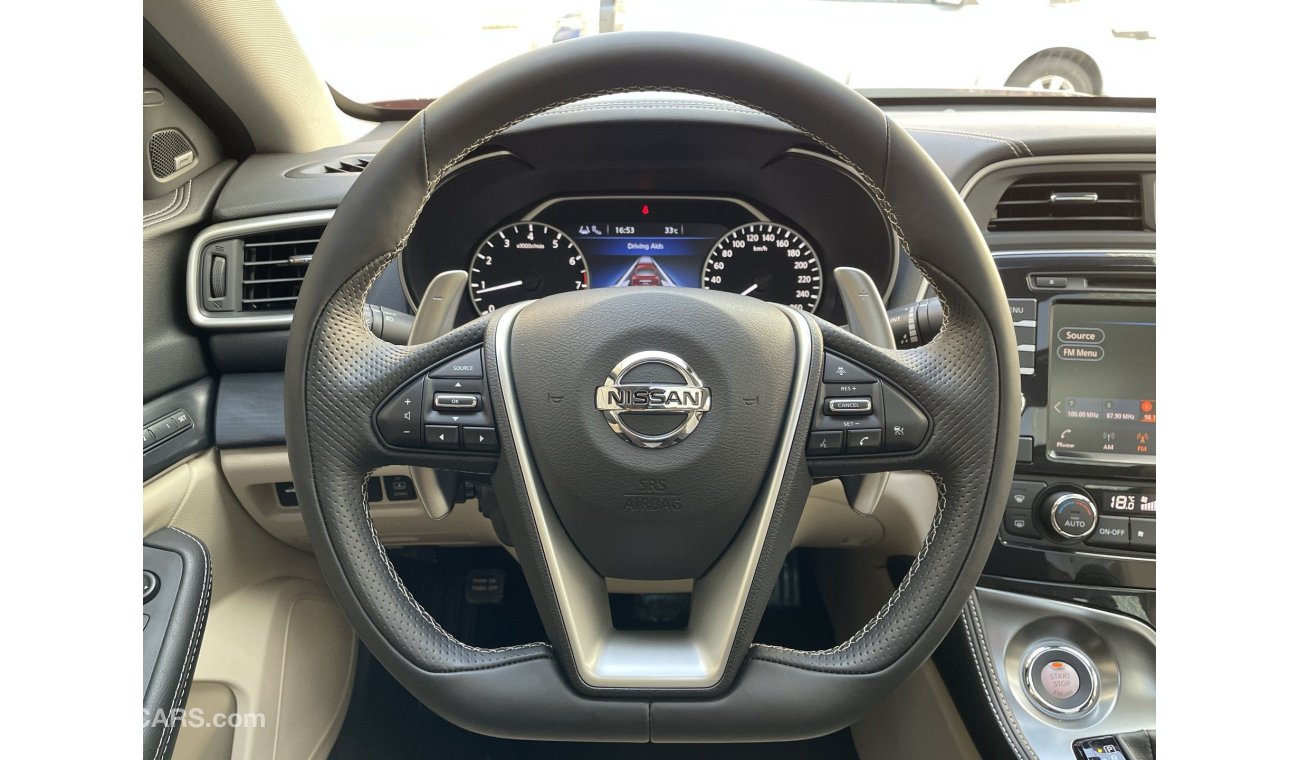 Nissan Maxima SR 3.5L | GCC | EXCELLENT CONDITION | FREE 2 YEAR WARRANTY | FREE REGISTRATION | 1 YEAR FREE INSURAN