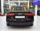 أودي A6 EXCELLENT DEAL for our Audi A6 2.0T ( 2014 Model ) in Black Color GCC Specs