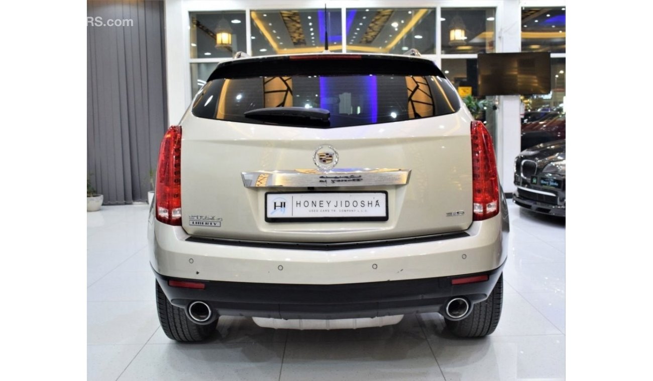 Cadillac SRX EXCELLENT DEAL for our Cadillac SRX4 ( 2013 Model ) in Beige Color GCC Specs