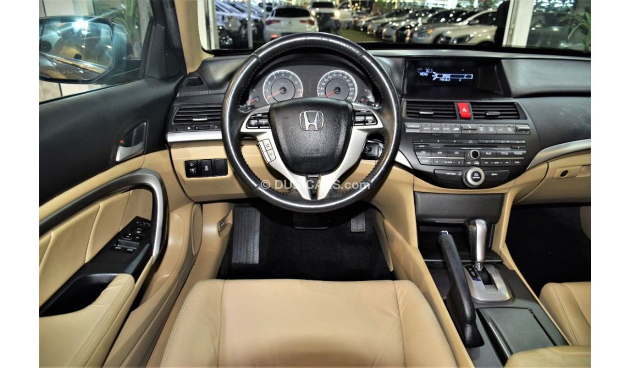 Honda Accord EXCELLENT DEAL for this Honda Accord Coupe V6 2012 Model!! in Grey Color! GCC Specs